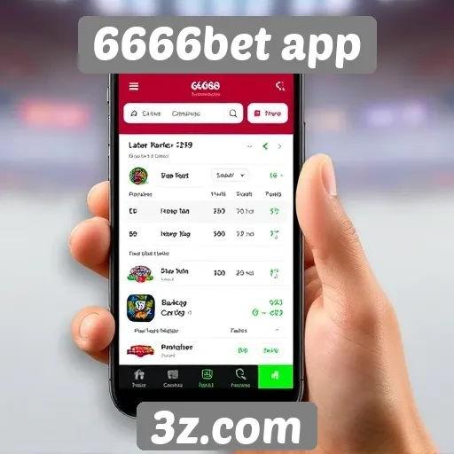 Facilidade de uso da interface do 6666bet app
